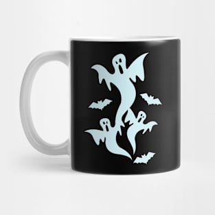 Spooky Ghosts illustration for Halloween Gifts Mug